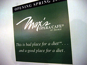 Coming Soon: Max's Opera Cafe