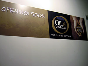 Coming Soon: Oil & Vinegar